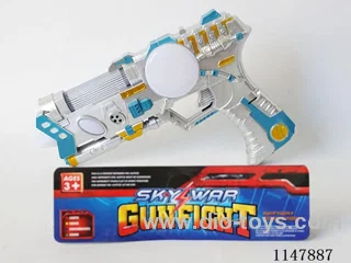4-Light Flashing Gun (Silver)