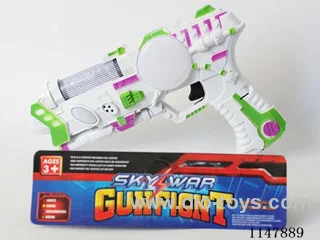 4-Light Flashing Gun (White)
