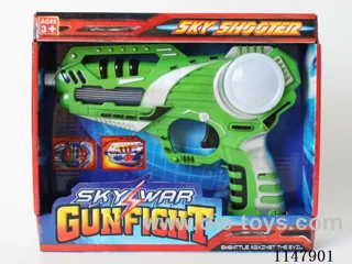 3 Lamps 16 Flash Guns (Painted Green)