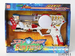 4-Light Flashing Gun(Plating+Painting)