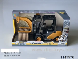 Inertia engineered forklift trucks, with manoeuvre