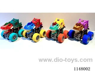 Inertia Lights Musical Dinosaur Car (12PCS)