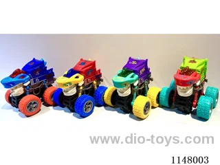 Inertia Lighted Musical Shark Car (12PCS)