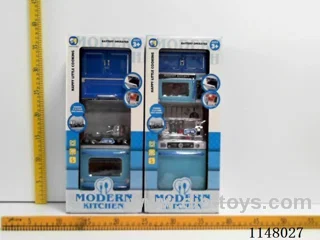 Blue Solid Kitchen Set