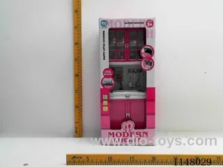 Kitchen set solid pink (2 models)