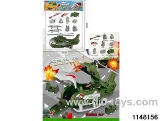 Storage Boomerang Plane Scene Set