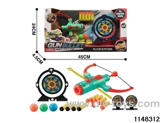 Bow and arrow softball gun