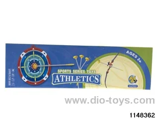 Cartoon Bow and Arrow + Quiver