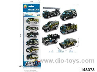 Sliding Alloy Car