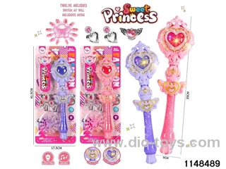Lights Music Magic Wand Jewellery Set