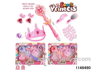 Lights Music Magic Wand Jewellery Set
