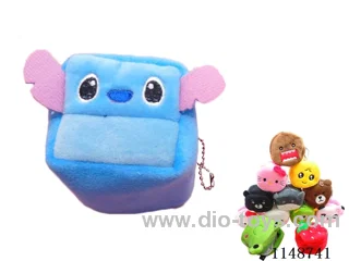 Plush Square Coin Purse