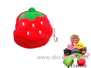 Round Plush Coin Purse