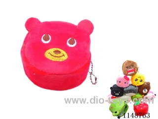 Round - Plush Coin Purse