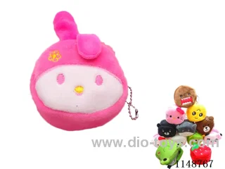 Round - Plush Coin Purse