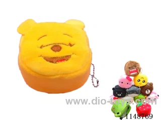 Round - Plush Coin Purse