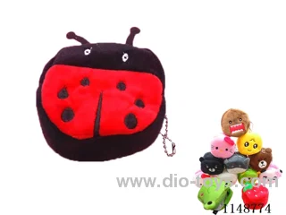 Round - Plush Coin Purse