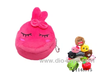 Round - Plush Coin Purse