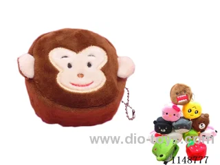Round - Plush Coin Purse