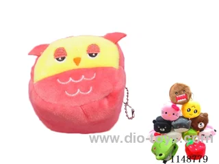 Round - Plush Coin Purse