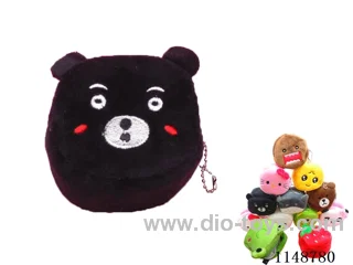 Round - Plush Coin Purse