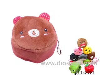 Round - Plush Coin Purse