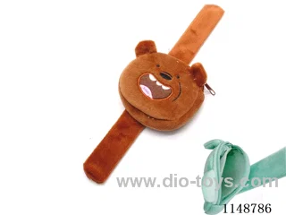 Plush Coin Purse-Snap Ring
