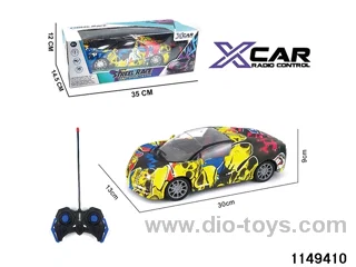 4 ch RC car with headlight