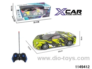 4 ch RC car with headlight