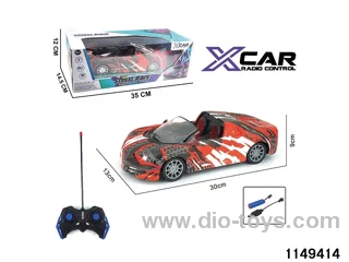 4 ch RC car with headlight (electricity package)