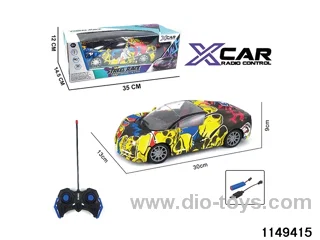 4 ch RC car with headlight (electricity package)