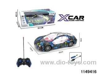 4 ch RC car with headlight (electricity package)