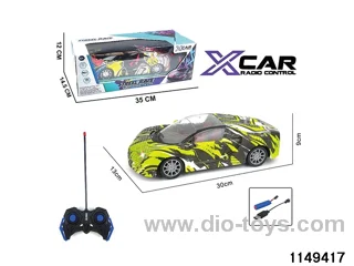 4 ch RC car with headlight (electricity package)