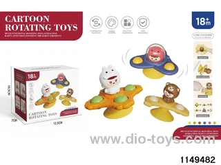 Suction cup spinning