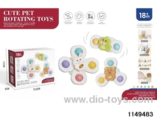 Suction cup spinning