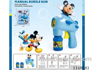 Mickey aircraft manual bubble gun