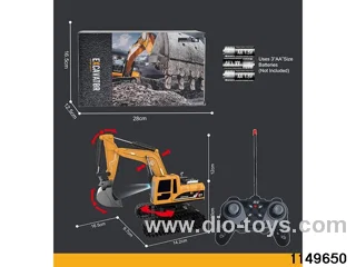 1:22 27MHz 6ch RC Construction Vehicle with Lights