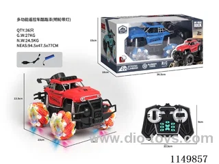 rc car with light included battery 2 cloors mixed