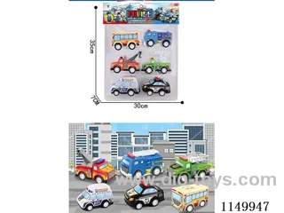 pull back car set