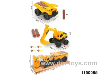 sliding engineering vehicles