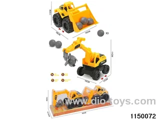 sliding engineering vehicles