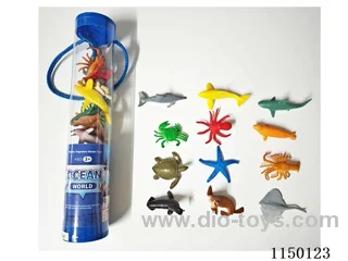 Solid Sea Animals Set