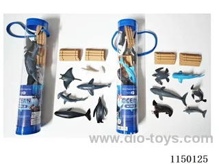 Solid Sea Animals Set (2 Mixed)