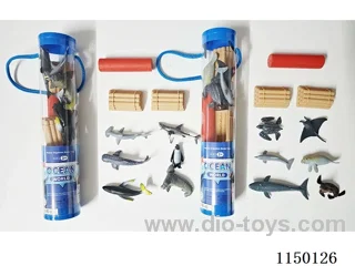 Solid Sea Animals Set (2 Mixed)