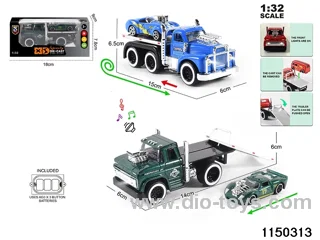 1:32 alloy pull back car set