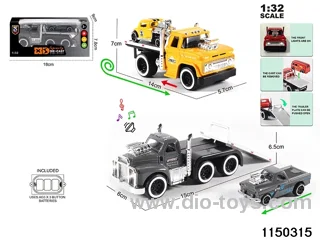 1:32 alloy pull back car set