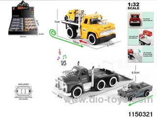 1:32 alloy pull back car set