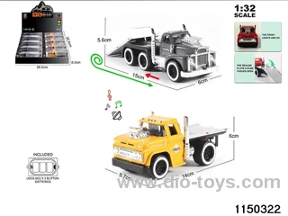 1:32 alloy pull back car