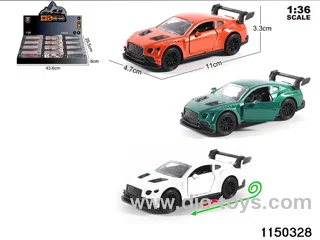 1:36 alloy pull back car