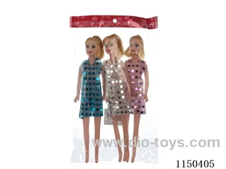 11inch Barbie 3PCS